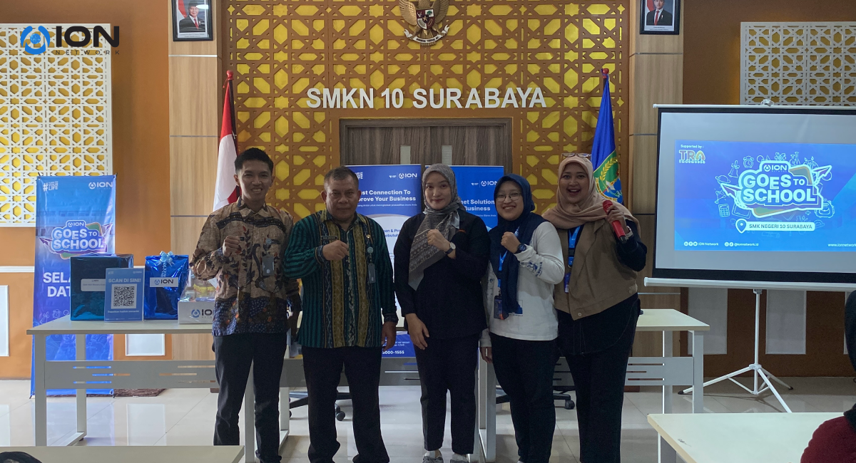 ION Network Shares The Art of Creating Events at IGTS, SMKN 10 Surabaya