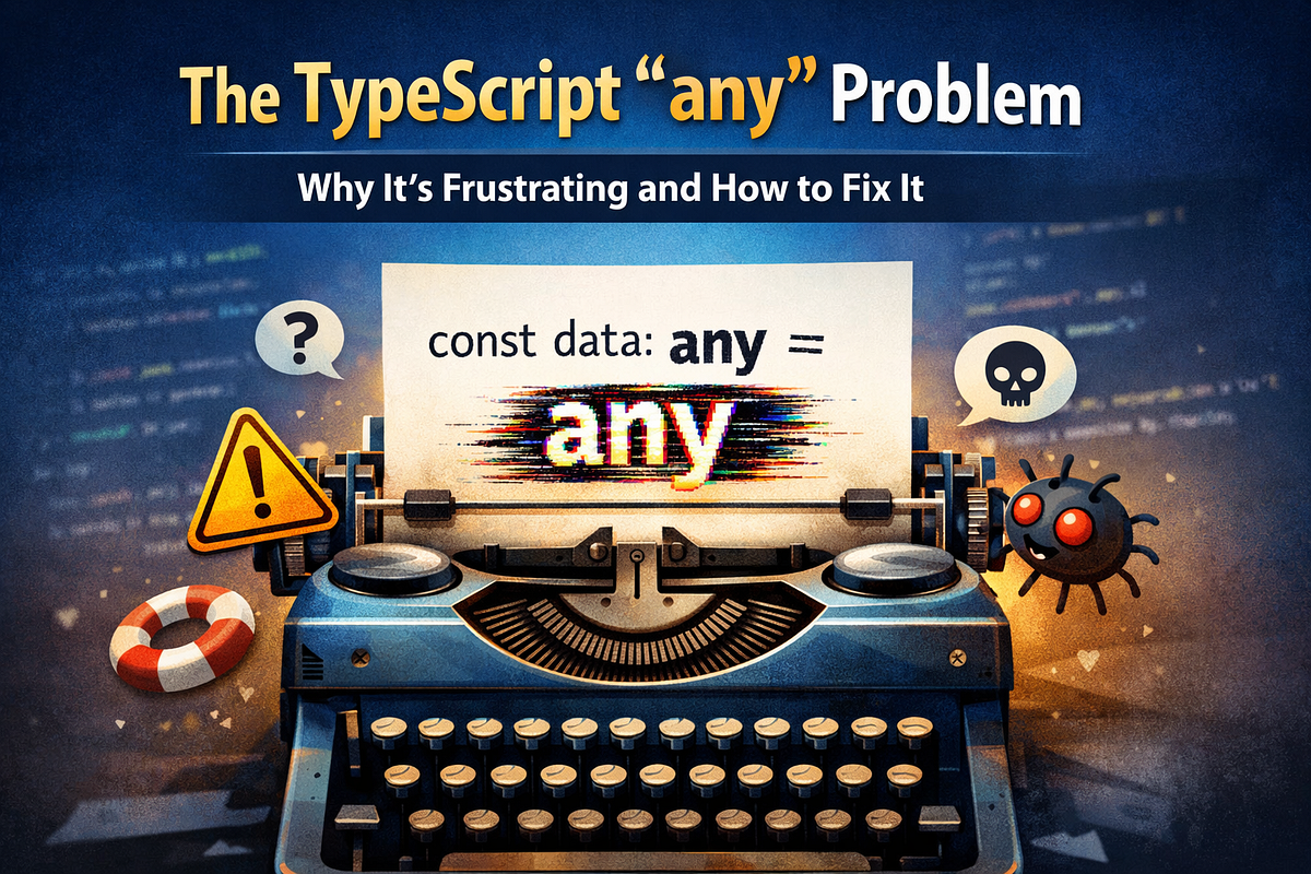 The TypeScript any Problem: Why It’s Frustrating and How to Fix It | by ...