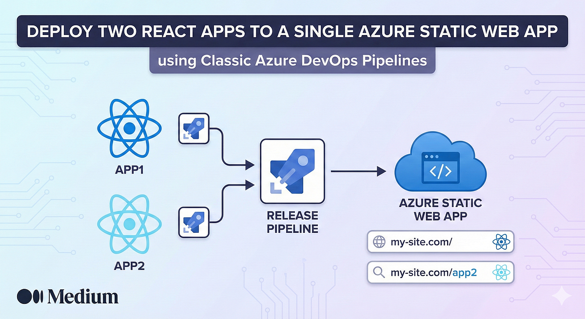 Deploy Two or more React(static) Apps to a Single Azure Static Web App ...
