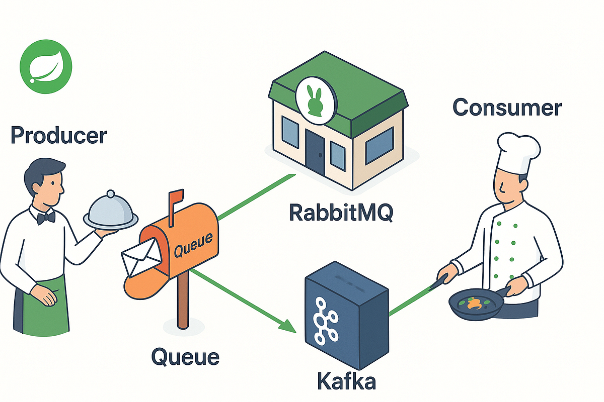 Spring Boot Messaging with RabbitMQ & Kafka | Medium