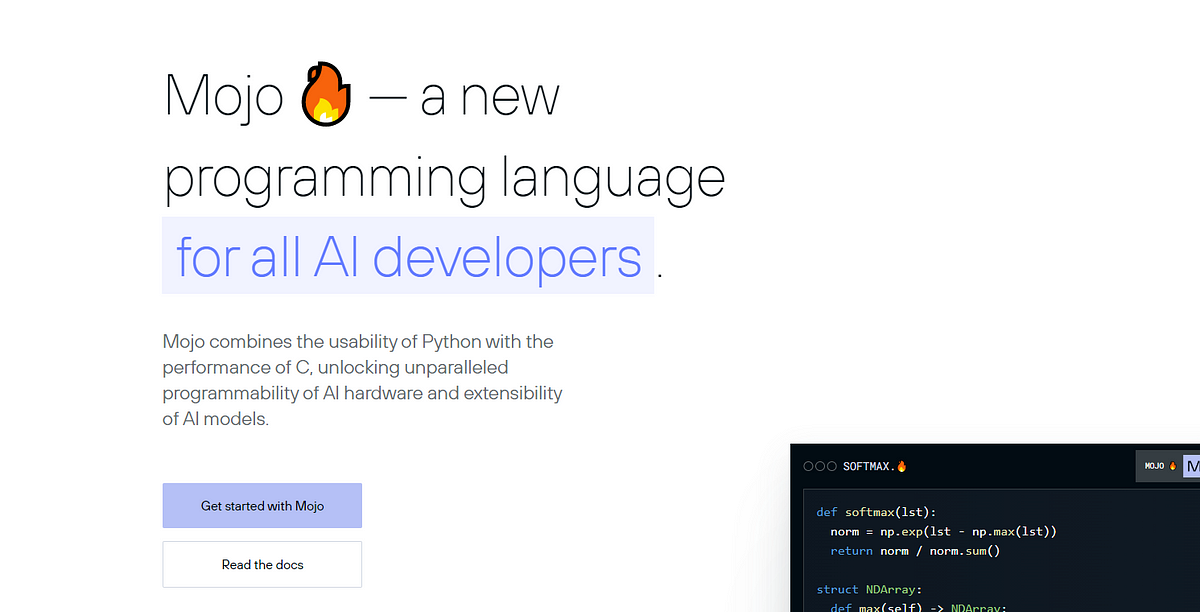 My First Impressions of the Mojo Programming Language | by Aphinya ...