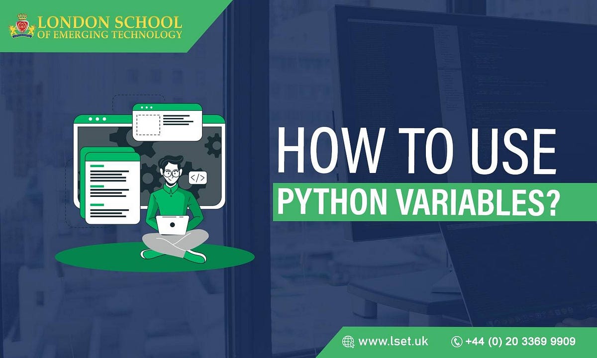 How to Use Python Variables?. Python has relished a steady rise to ...