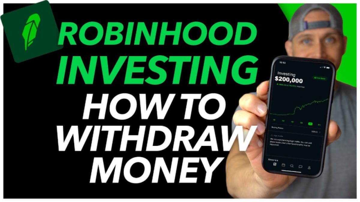 Navigating Withdrawals From Robinhood by Alice Hughes Medium