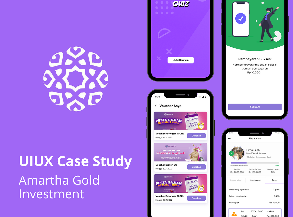 UI/UX CHALLENGE : AMARTHA. Disclaimer | by Rizarindrianirizki | Medium