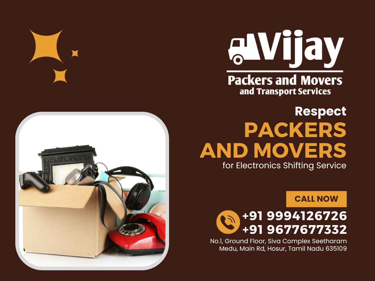 Electronics Shifting Service Vijayakumar R Medium