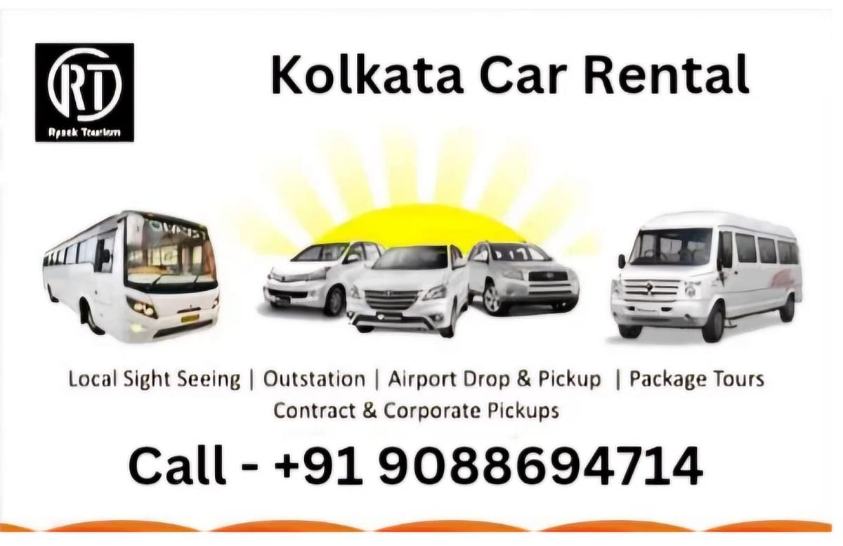 Kolkata Cab Hire / Calcutta Car Rental Online Booking Ryask Tourism