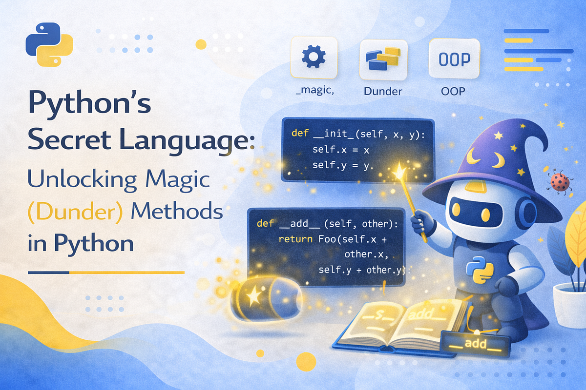 Python Magic Methods: Unlocking Dunder in OOP | Medium