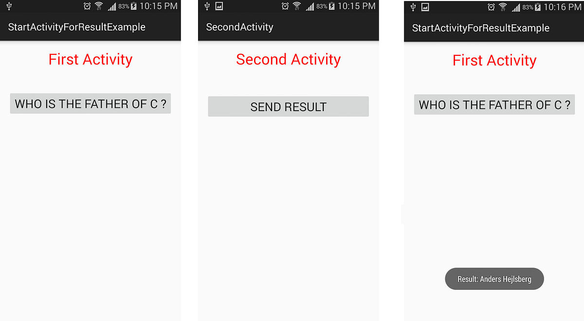 Getting a Result from An Activity by Md. Zakir Hossain Sep, 2024