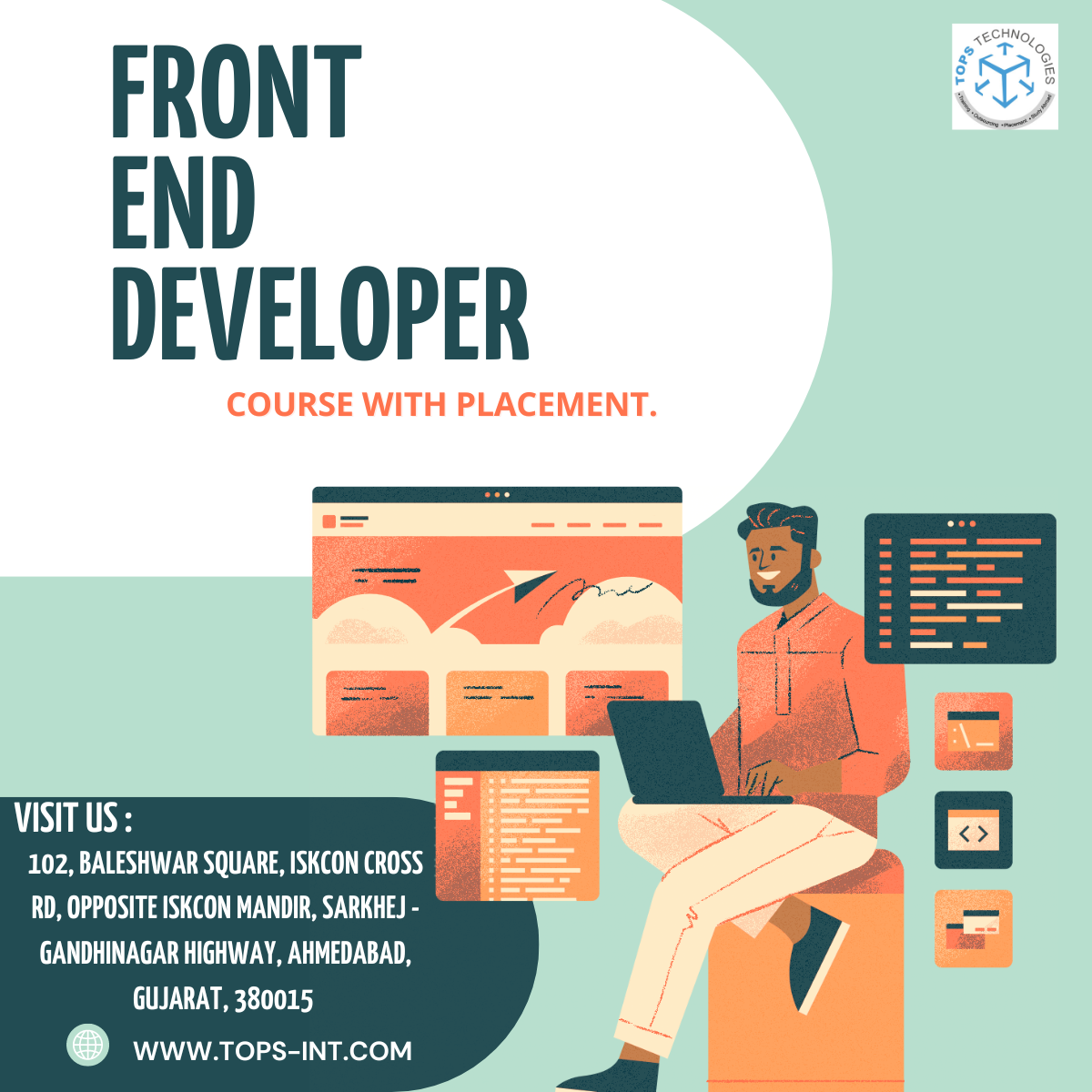 Learn and Get Placed: Front-End Developer Training with Tops ...