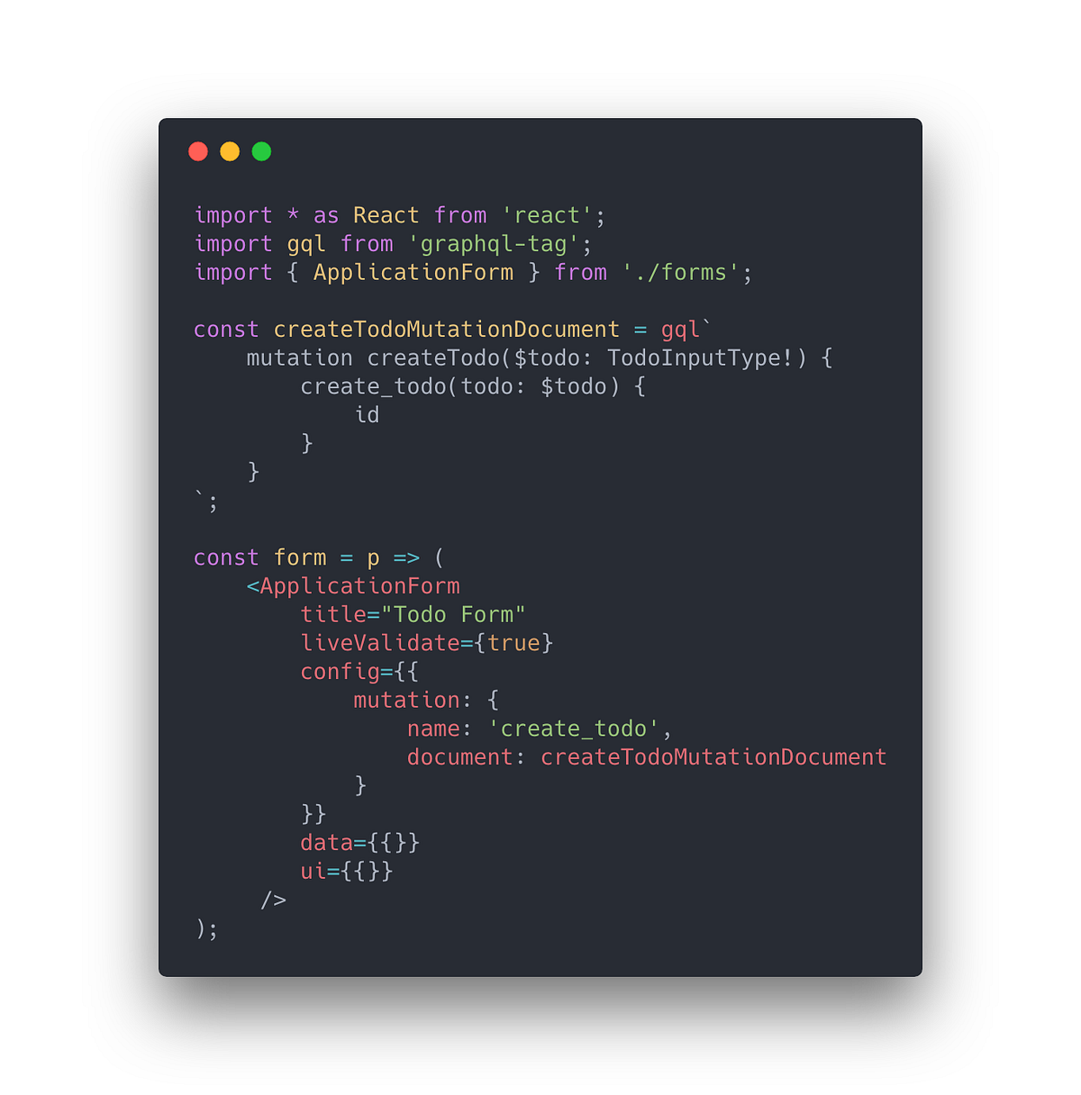 Build React forms based on GraphQL APIs. | by Charly Poly | Medium