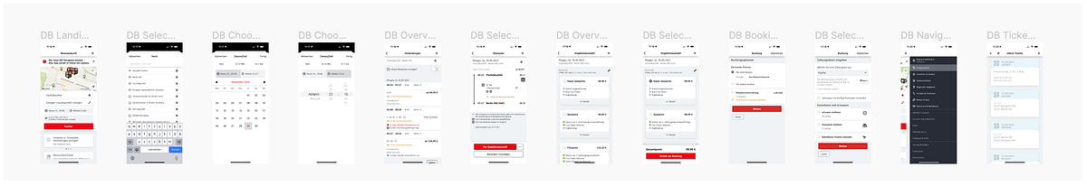New paint job for the DBahn App. Analyzing & Redesigning the DB App ...