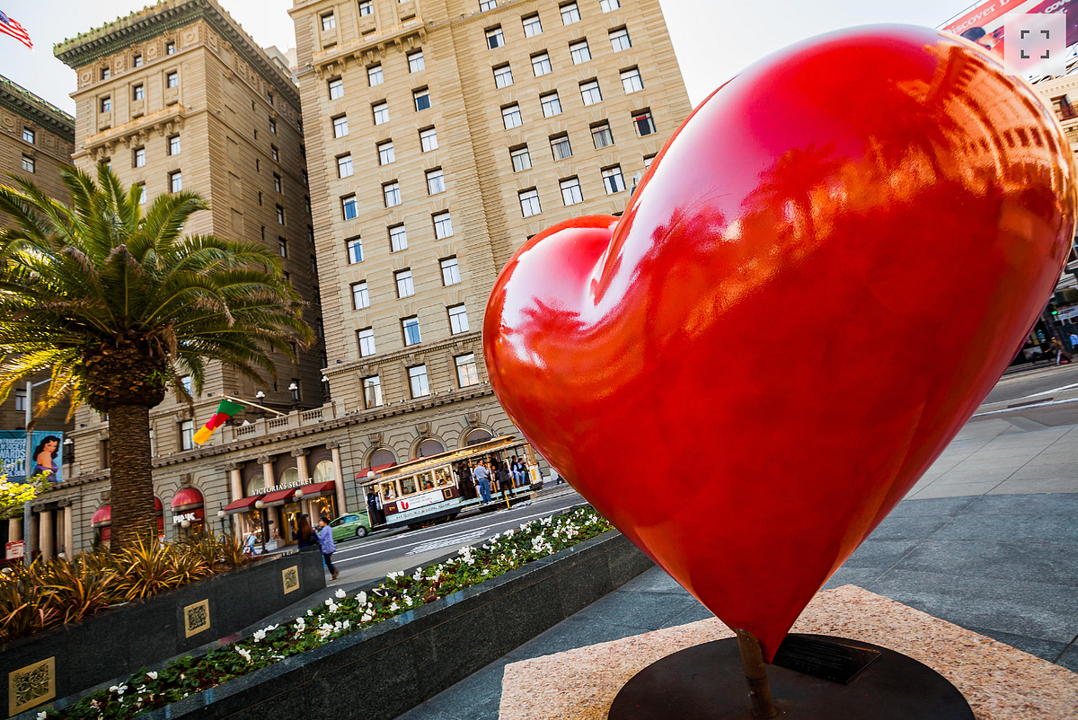 San Francisco heart sculptures celebrate their 20-year milestone