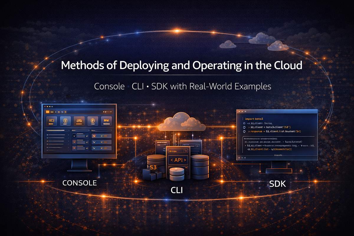 Methods of Deploying and Operating in the Cloud | by codingsprints ...
