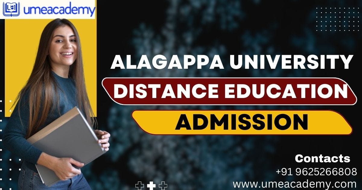 Alagappa University Distance Education Admission - Vinay - Medium