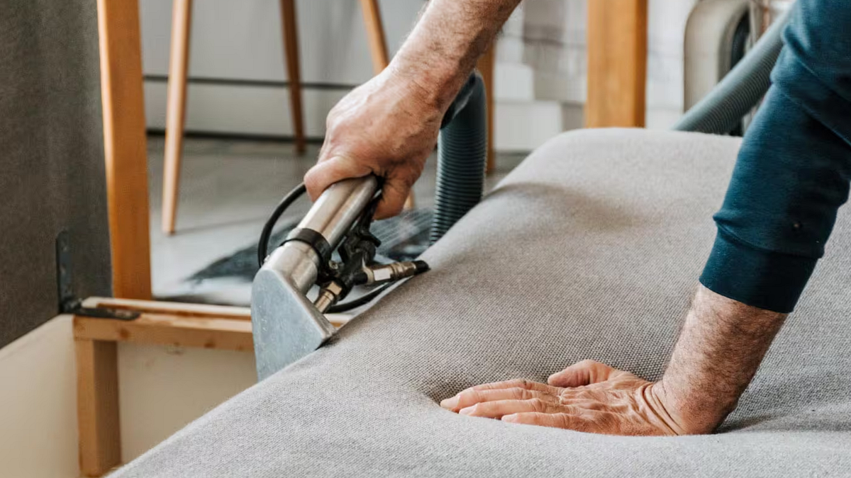 Revitalize Your Living Room with Expert Sofa Cleaning! My Steam