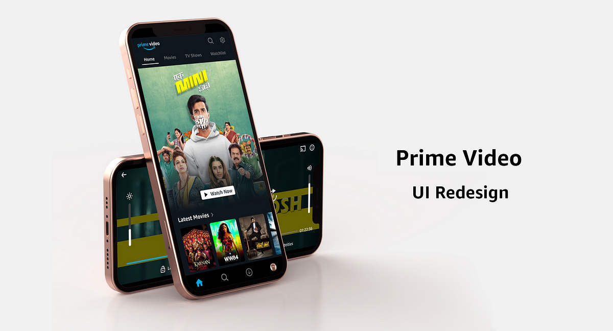 Case study: Redesigning the Amazon Prime Video app | by Sathya Medicherla |  Bootcamp