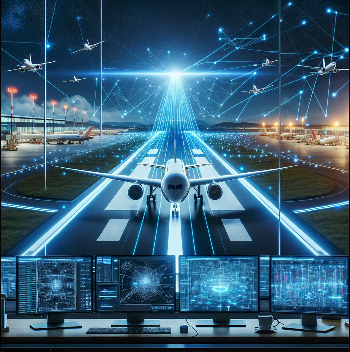 AIDriven Flight Path Optimization Enhancing Safety and Efficiency in