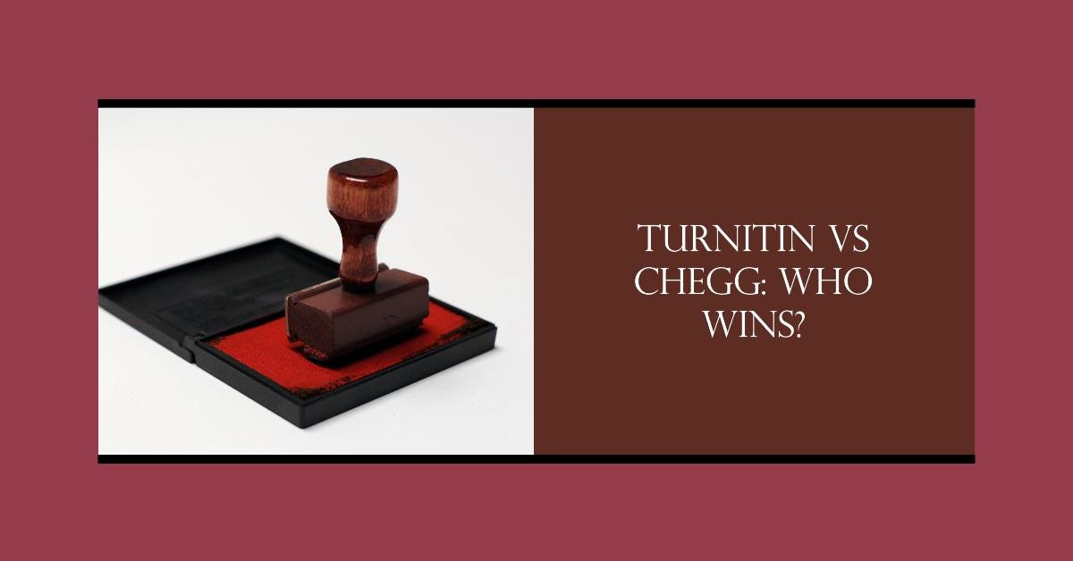 Chegg Plagiarism Checker Vs Turnitin Turnitin vs Chegg — Who Wins in Academic Validation? | by Learningtoday