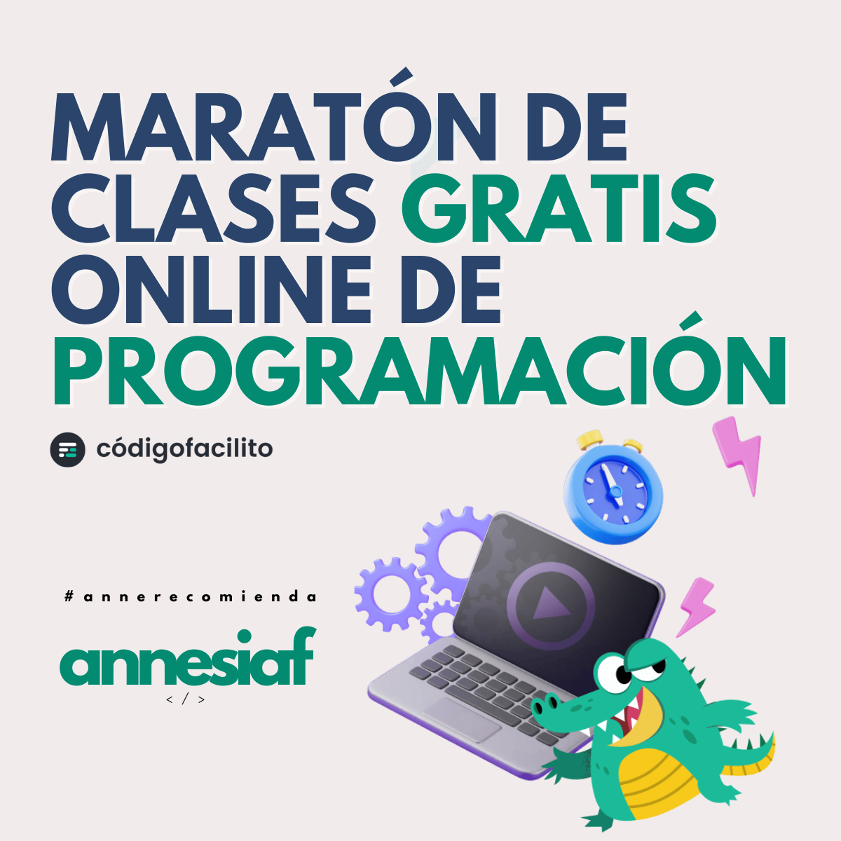Maratón de clases de programación GRATIS 👩‍💻