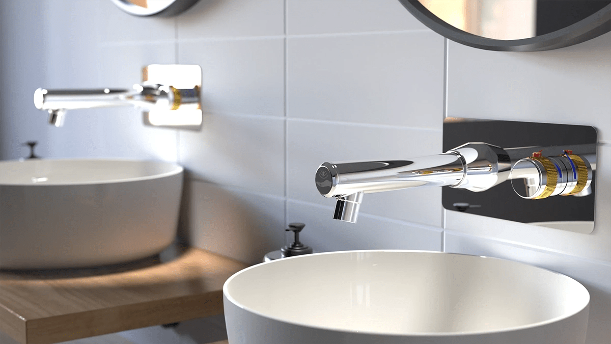 What does Centerset mean in a bathroom faucet? Bestware Medium