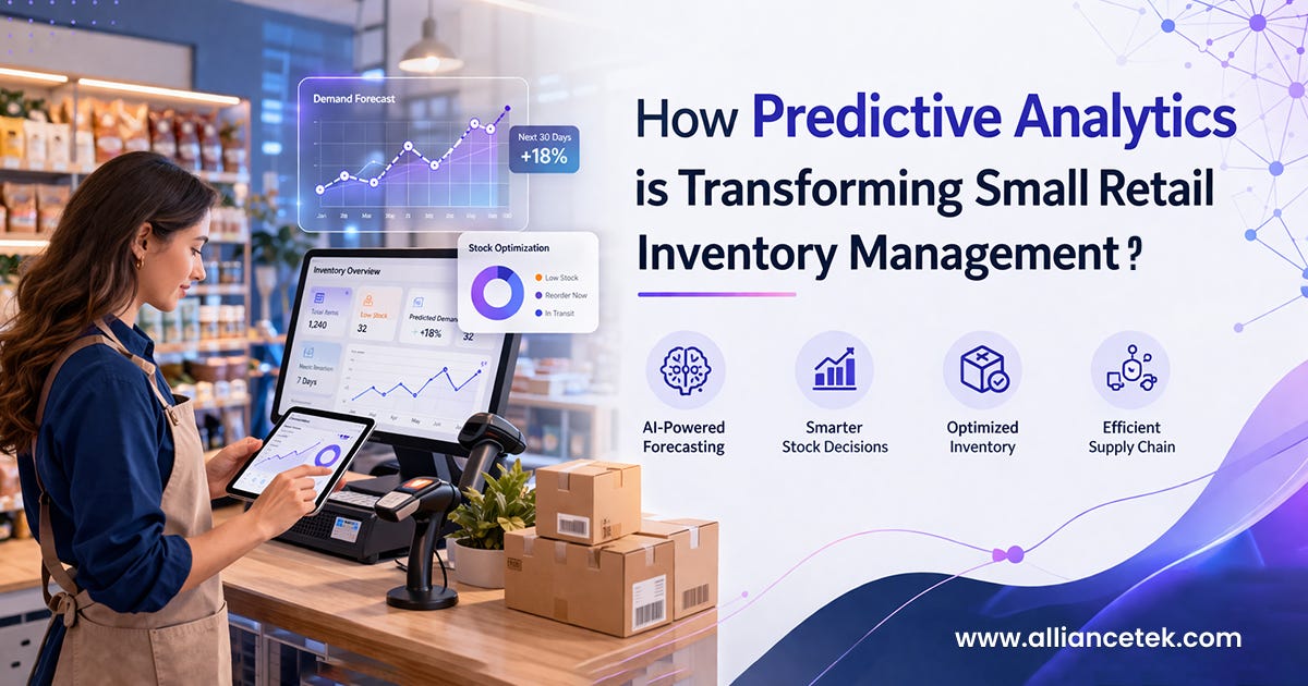 How Predictive Analytics is Transforming Small Retail Inventory Management?