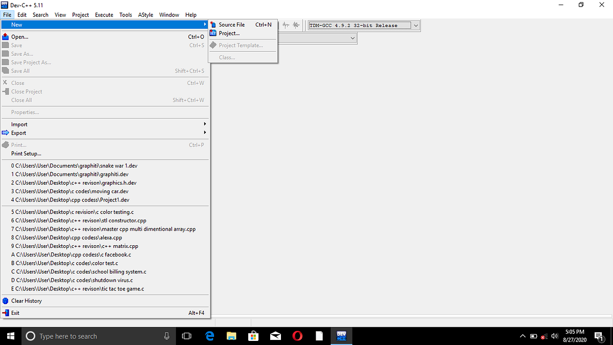 Getting Started With DEVC++ For Begginers.Part 1. | by Bunny The ...