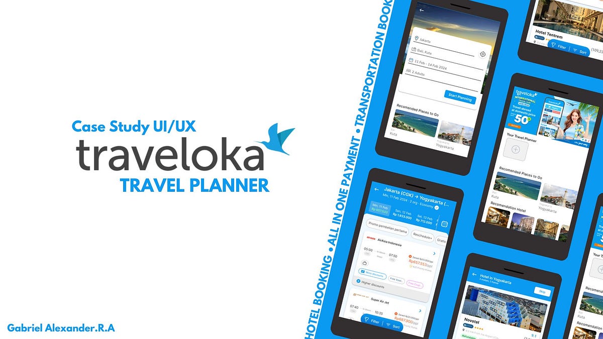 Studi kasus UI/UX — Penambahan Fitur Baru Traveloka “Travel Planer ...
