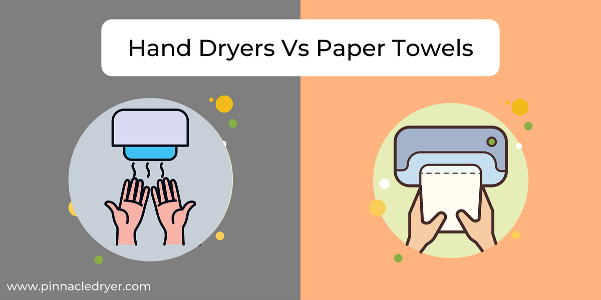 Hand Dryers Vs Paper Towels. Which method of hand drying is more… by