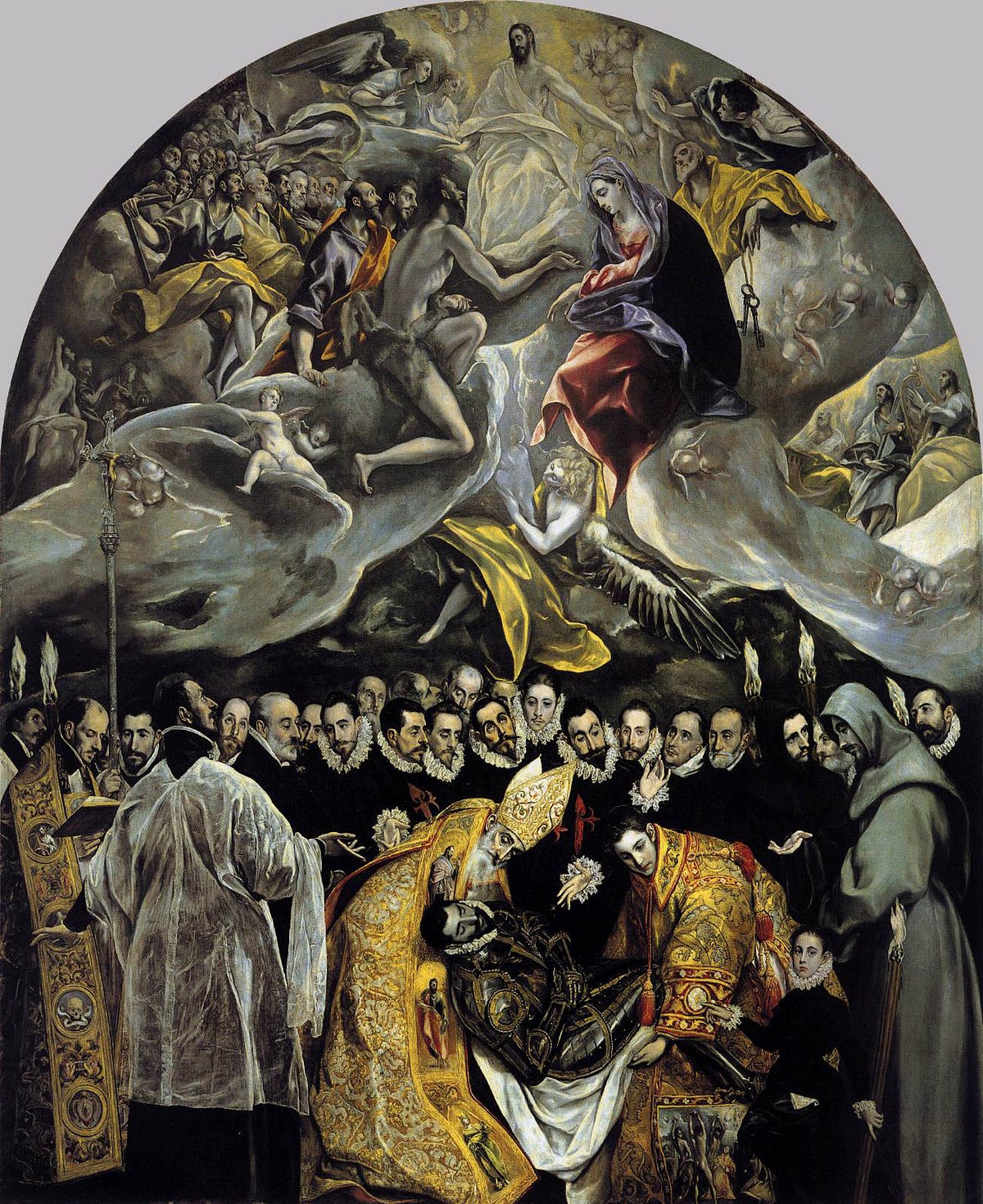 Art critique: The Burial of Count Orgaz 1586, by El Greco | by Levi Wolf |  Jul, 2023 | Medium