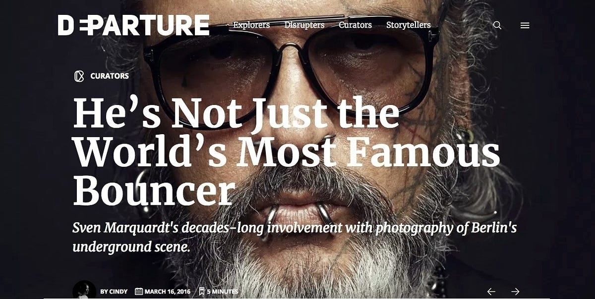 He’s Not Just the World’s Most Famous Bouncer Cindy Tan Medium