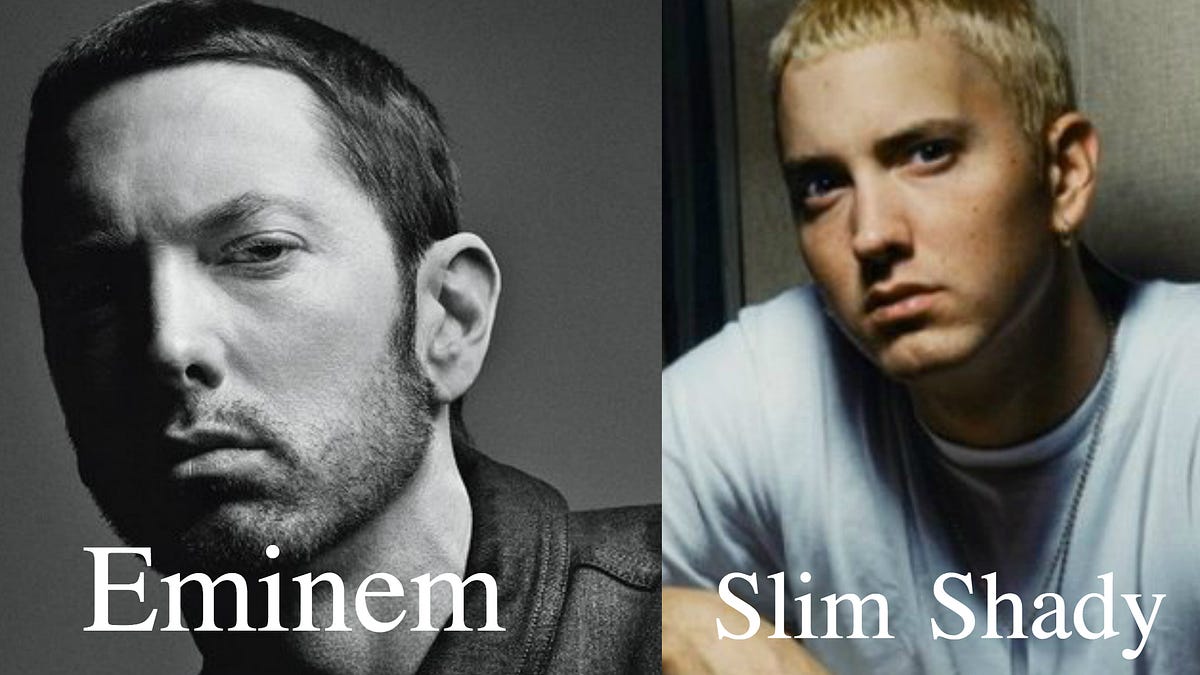HOW THE SLY SLIM SHADY OVERSHADOWED THE MODEST MARSHALL MATHERS, by  UTOPIA!