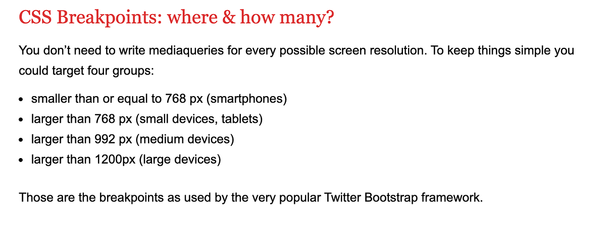 Making your website Mobile Responsive using CSS Media Query. | by ...