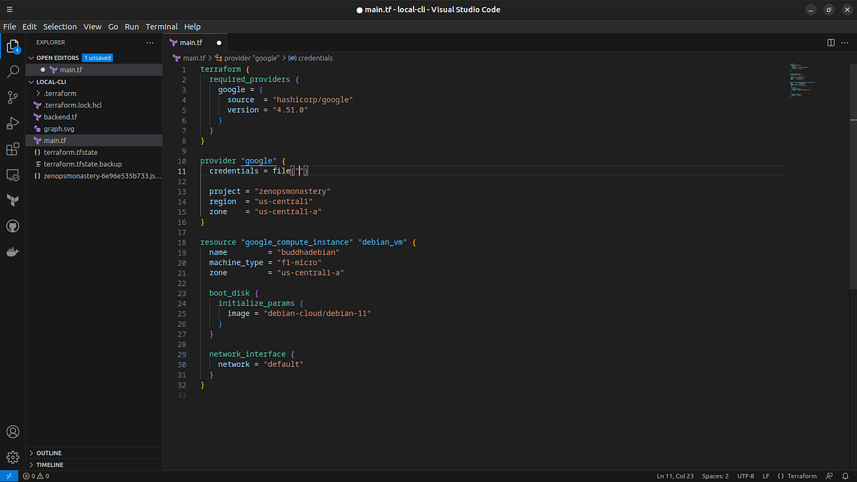 How to provision a GCP VM using Terraform 3 differrent ways! | by Mike ...