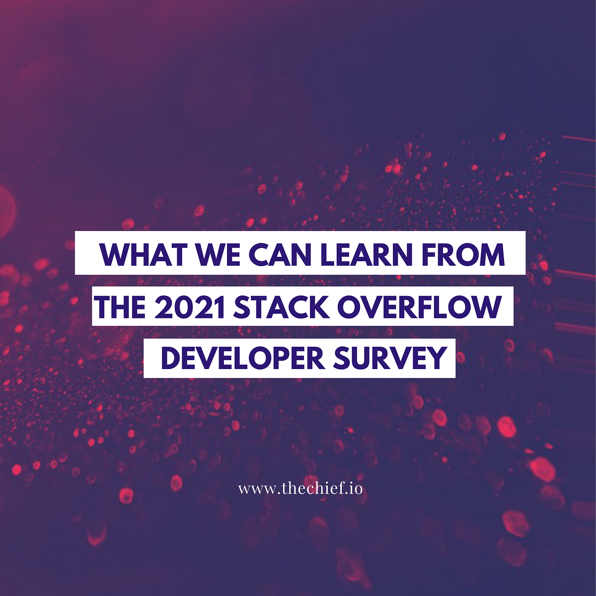 What We Can Learn From the 2021 Stack Overflow Developer Survey | by ...