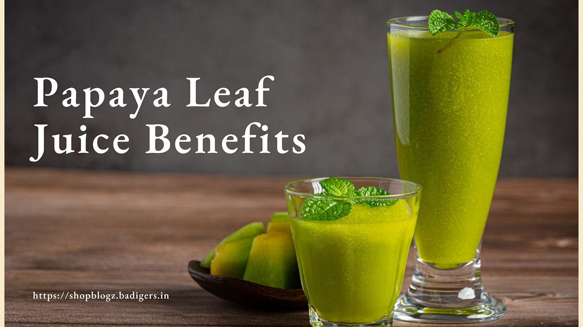 how to make juice from papaya leaves (Leaf) at home by Swanand Shinge