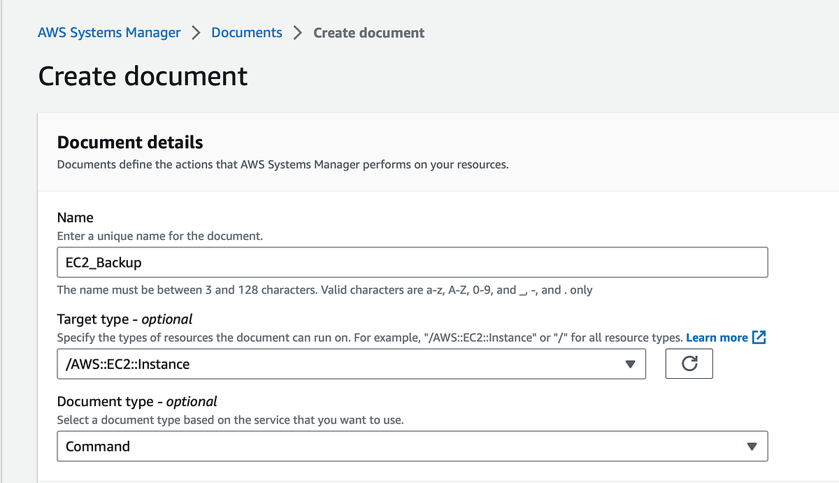 Using SSM Automation With EventBridge For EC2 Backup by Vinayak Pandey AWS Tip