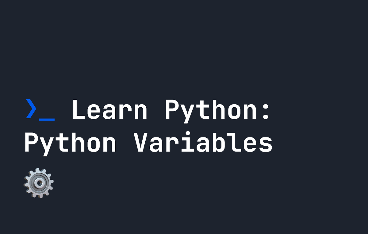 Learn Python: Python Variables. In this guide we’ll be covering all the ...