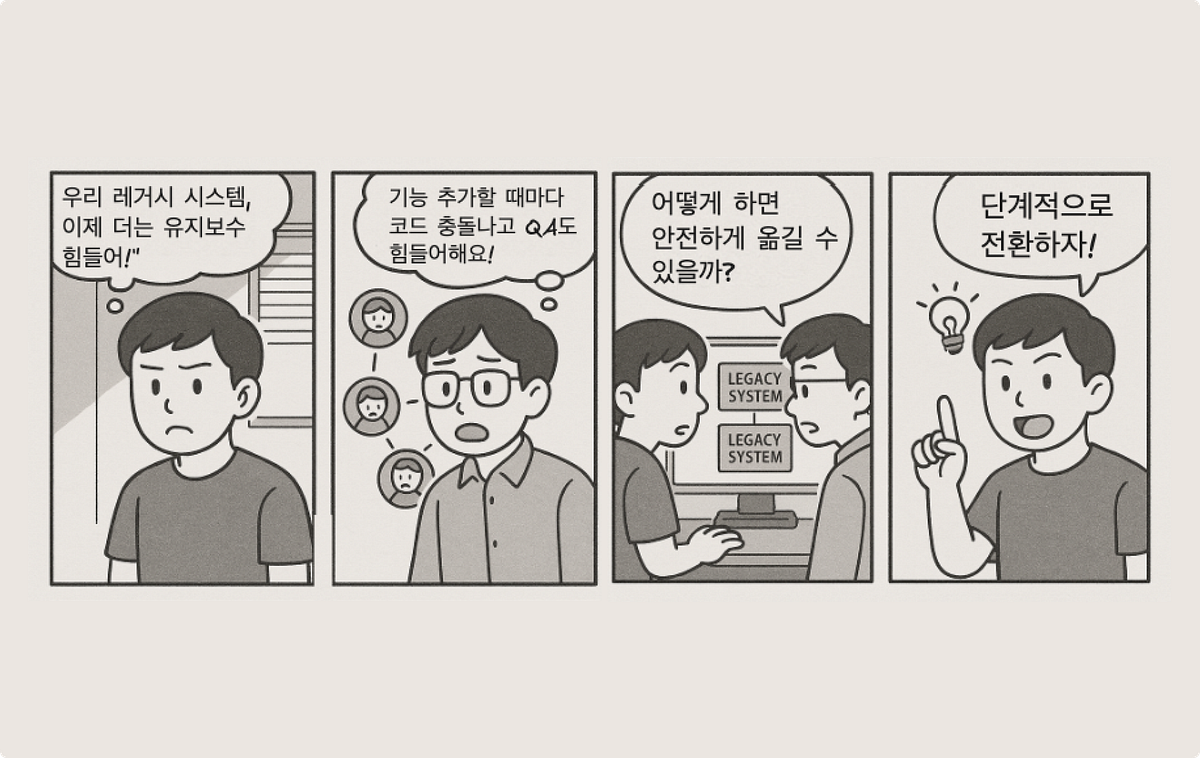레거시 시스템을 안정적으로 전환하는 전략