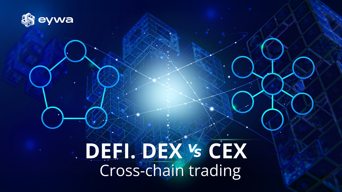 DeFi. DEX vs CEX. Crosschain trading by EYWA Crosschain magic