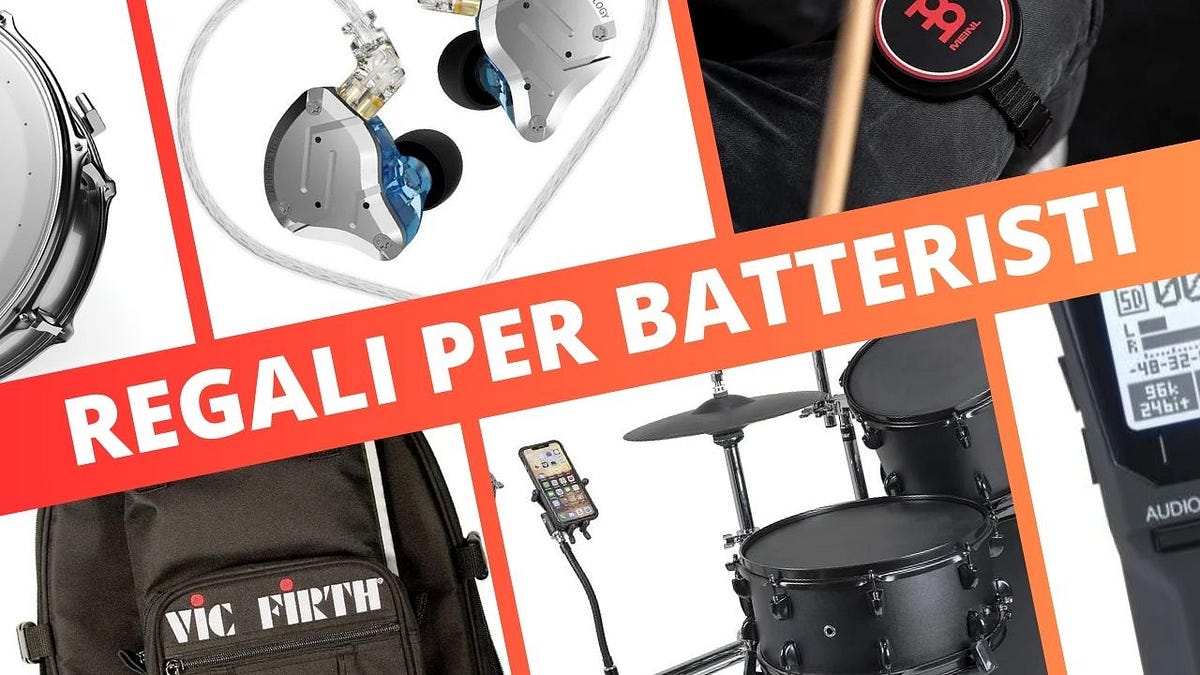 Collana Per Batterista Con Scritta 'I Destroy Silence', In Acciaio Inox E Zirconi, Regalo Per Musicisti E Percussionisti