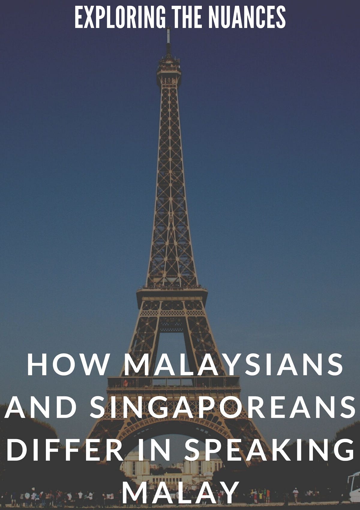 “Exploring the Nuances: How Malaysians and Singaporeans Differ in Speaking Malay”  by Krishika 