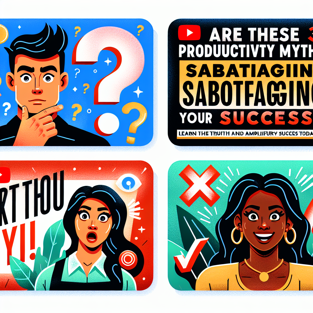 Are These 3 Productivity Myths Sabotaging Your Success? by Smart