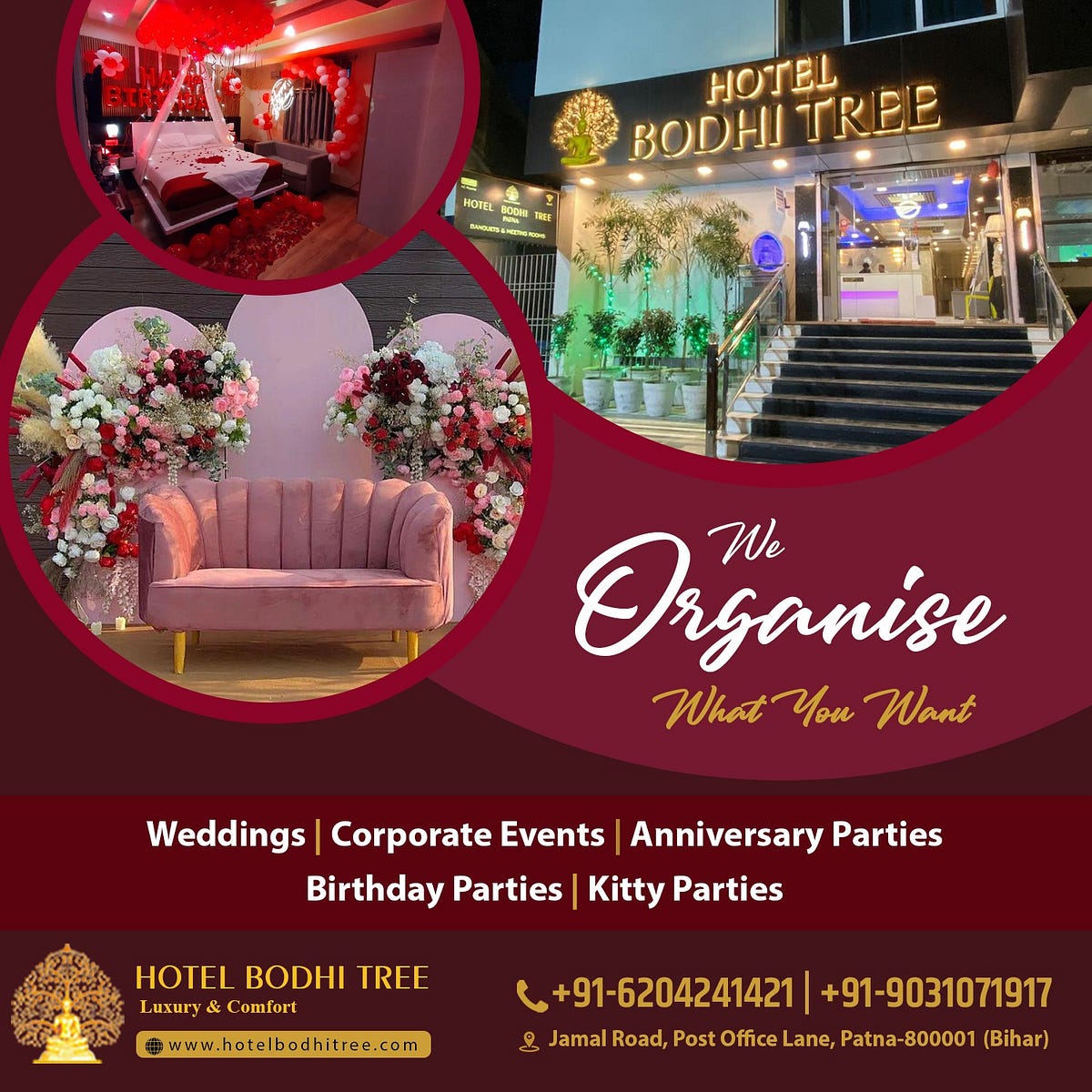 Hotel for Unmarried Couples in Patna Hotel Bodhi Tree by