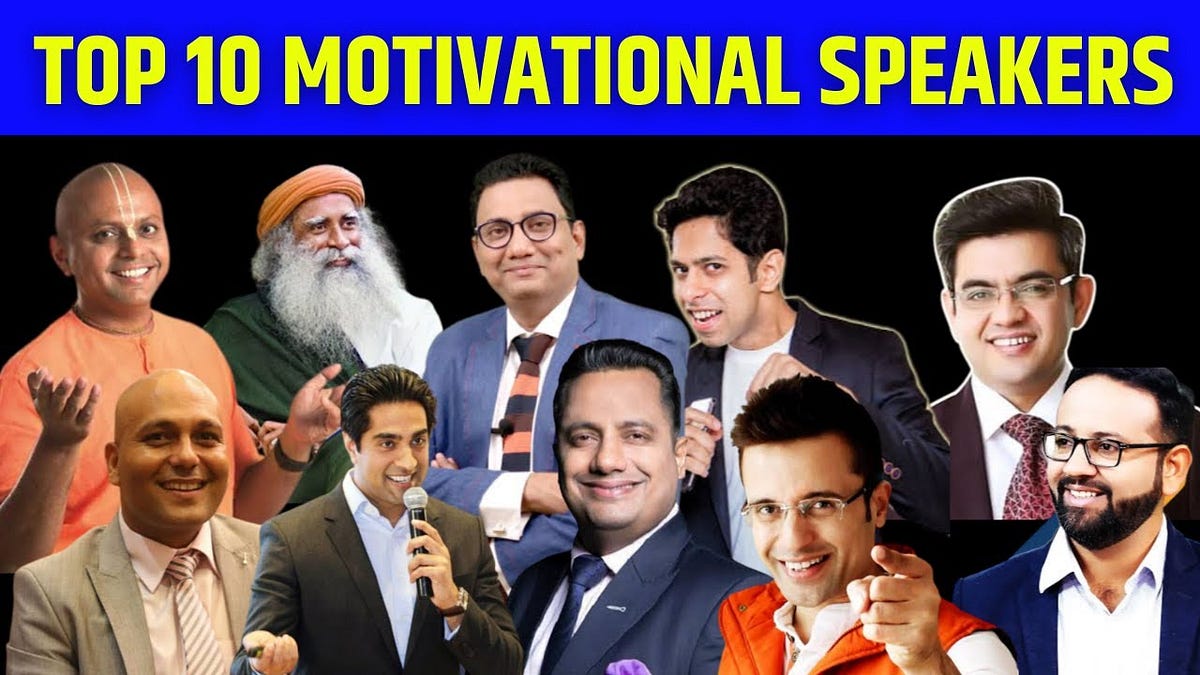 Get Inspired 10 Of The Best Motivational Speakers in India by