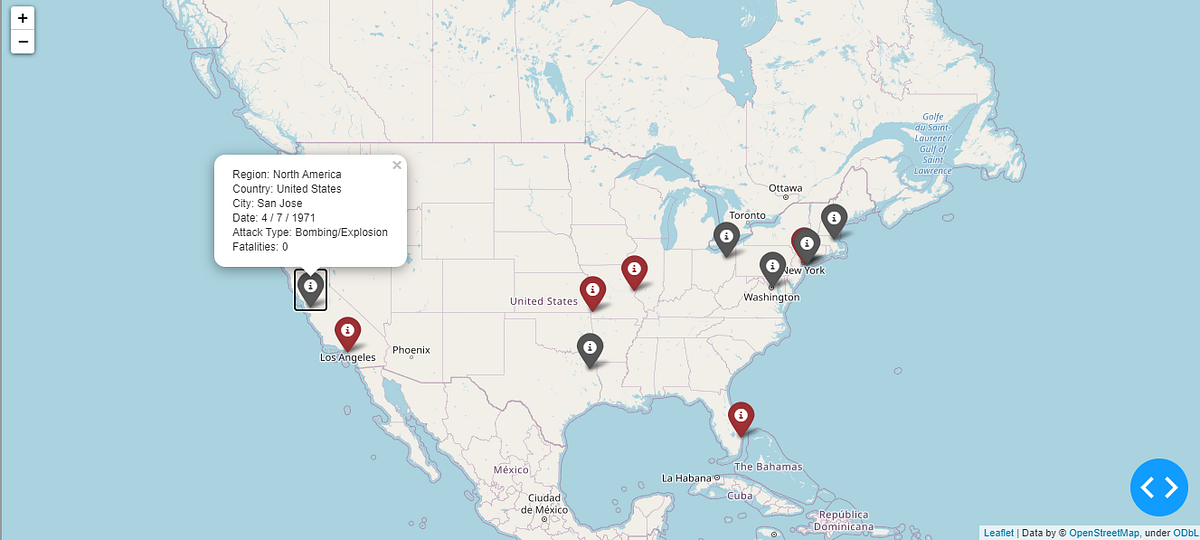 Generating Folium Maps based on user input for a Dash Layout by