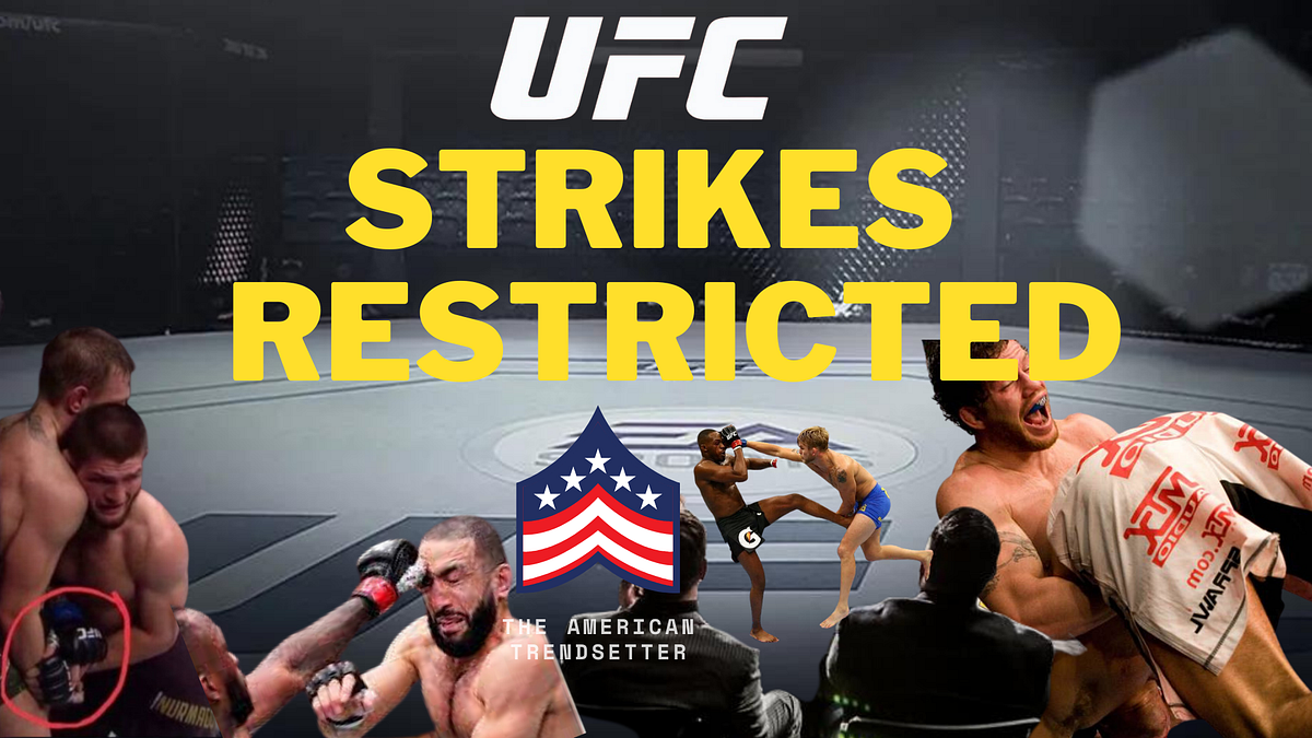 UFC banned moves — banned MMA moves The American Trendsetter Medium