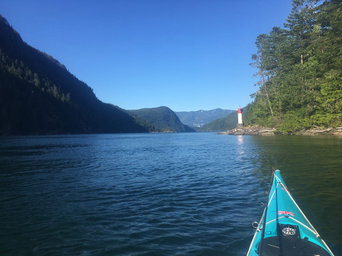 Peter goes on a long kayak trip: paddling around Vancouver Island