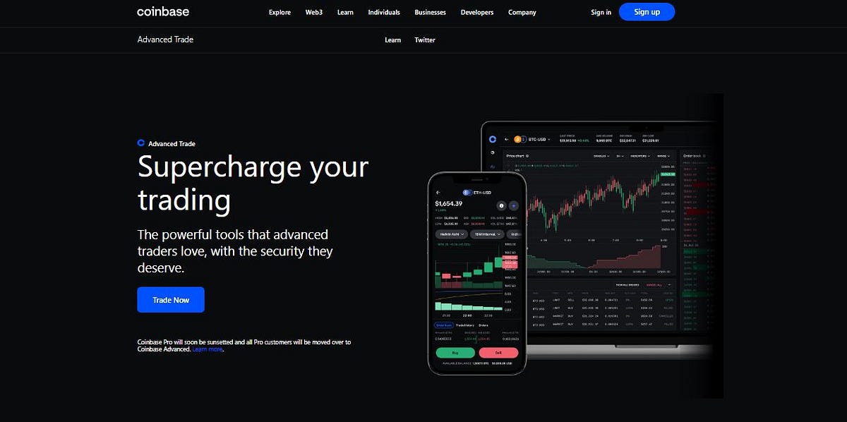 How to get started with Coinbase Advance Trade on the Coinbase app