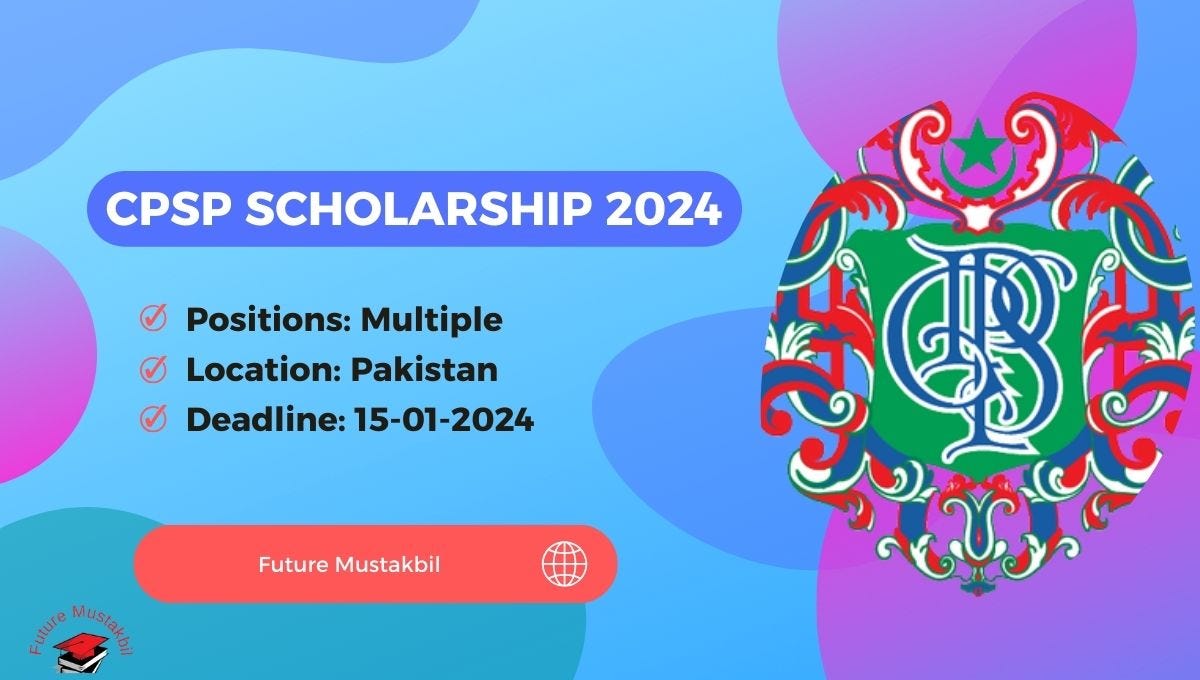 CPSP Scholarship 2024. Here is a good news for the students… by