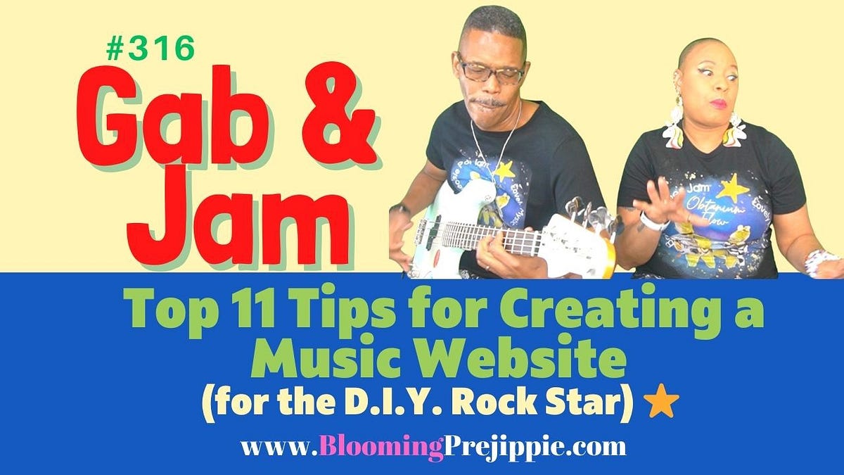 Here are 11 important tips for creating a website to showcase your